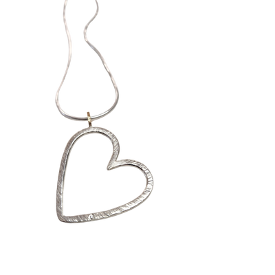 Forged Heart Pendant