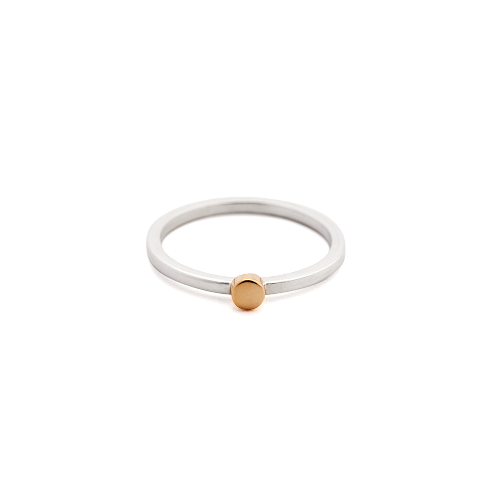 An image of the Tiny Ring in Silver and Gold