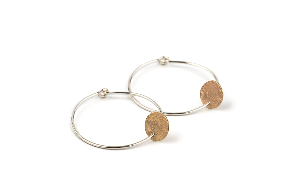 An image of Gold Disc O Hoops