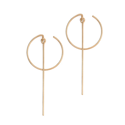 An image of the Gold Hoop Danglebacks