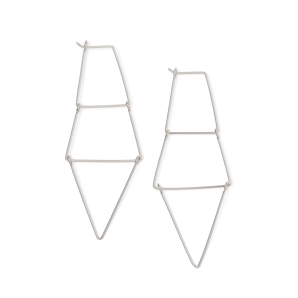 An image of the Kinetic Ladder Earrings