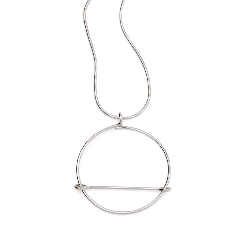 Kinetic Hoop Pendant