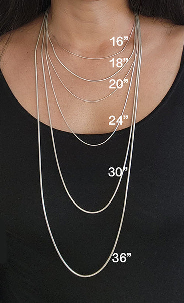 Snake Chain, Thick, Silver