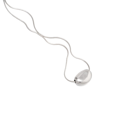 An image of the Oval Pebble Pendant