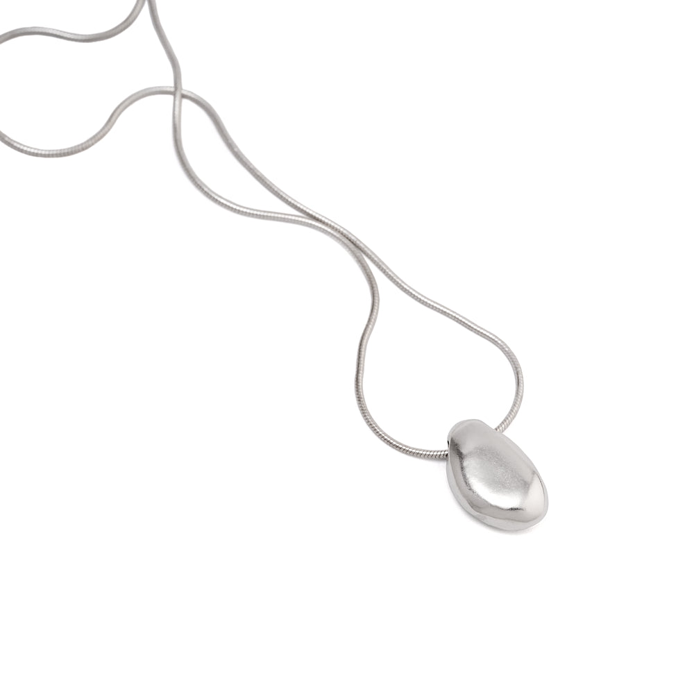 An alternate image of the small Pebble Pendant