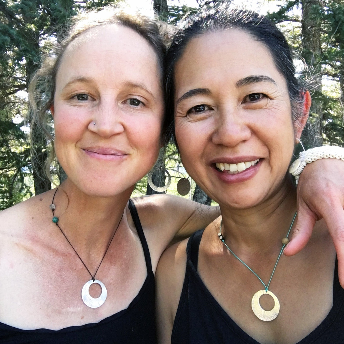 You are Sacred Land, Round Pendant