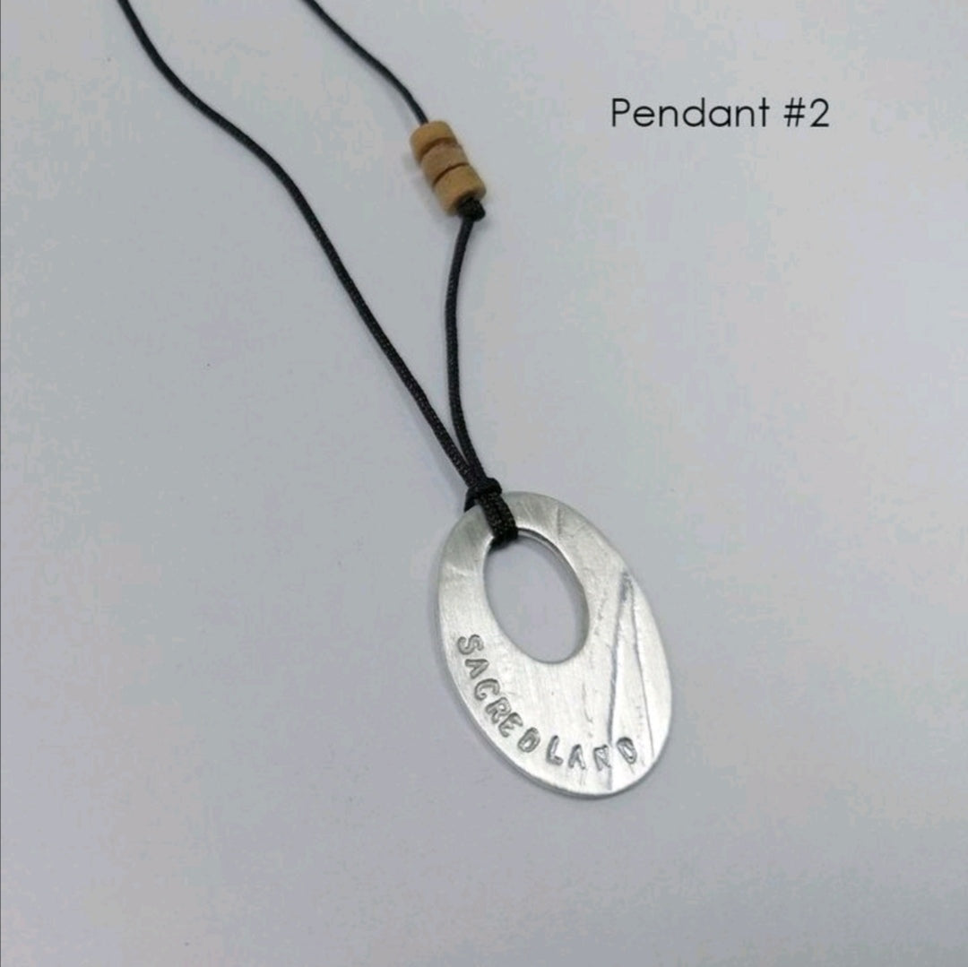 You are Sacred Land, Oval Pendant