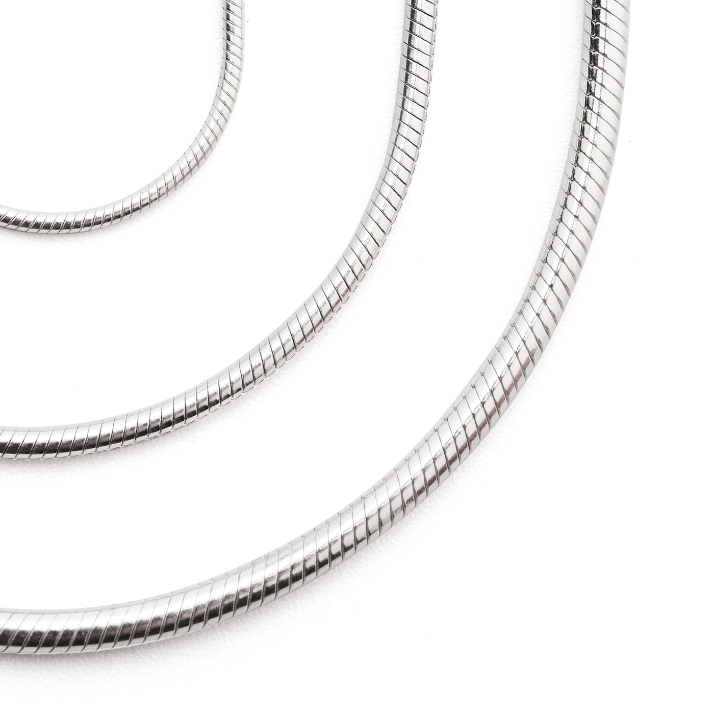 Snake Chain, Thick, Silver