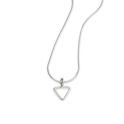 An image of the Triangle Wire Pendant
